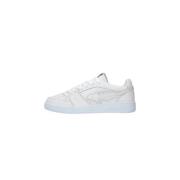 Enterprise Japan Läder Sneakers med EJ Rocket Logo White, Dam