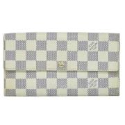 Louis Vuitton Vintage Pre-owned Canvas plnbcker White, Dam