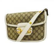 Gucci Vintage Pre-owned Plast axelremsvskor White, Dam