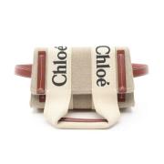 Chloé Pre-owned Pre-owned Laeder axelremsvskor Beige, Dam