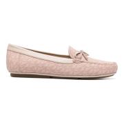 Michael Kors Casual Beige Loafers med textil ovandel Beige, Dam