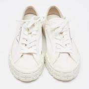 Prada Vintage Pre-owned Canvas sneakers White, Dam