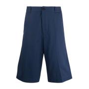 Kenzo Blå Textil Bermuda Shorts Blue, Herr