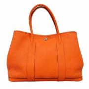 Hermès Vintage Pre-owned Laeder totevskor Orange, Dam