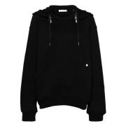 Helmut Lang Svart Zip Hoodie Combo Black, Herr