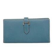 Hermès Vintage Pre-owned Laeder plnbcker Blue, Dam