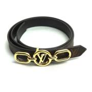 Louis Vuitton Vintage Pre-owned Tyg skrp Black, Dam