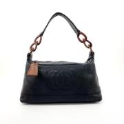 Chanel Vintage Pre-owned Laeder chanel-vskor Black, Dam