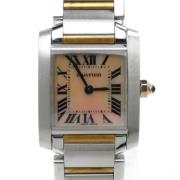 Cartier Vintage Pre-owned Rostfritt stal plnbcker Pink, Dam