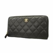 Chanel Vintage Pre-owned Laeder plnbcker Black, Dam