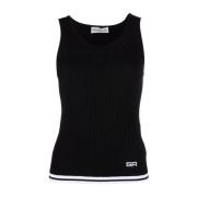 Sonia Rykiel Avslappnad Svart Tank Top Black, Dam