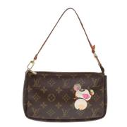 Louis Vuitton Vintage Pre-owned Canvas kuvertvskor Brown, Dam