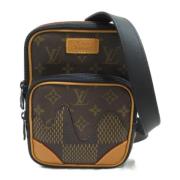 Louis Vuitton Vintage Pre-owned Canvas louis-vuitton-vskor Brown, Dam