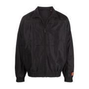 Heron Preston Svart Casual Jacka med X-Ray Logo Black, Herr