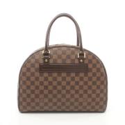 Louis Vuitton Vintage Pre-owned Canvas handvskor Brown, Dam