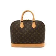 Louis Vuitton Vintage Pre-owned Tyg louis-vuitton-vskor Brown, Dam