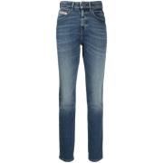 Diesel Casual Skinny Jeans i Blå Blue, Dam