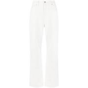 Axel Arigato Vit Straight Jeans Low-Rise Casual White, Dam