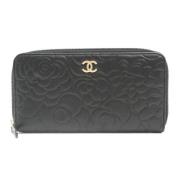 Chanel Vintage Pre-owned Laeder plnbcker Black, Dam