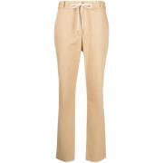 Eleventy Casual Beige Dragsko Byxor Beige, Dam