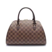 Louis Vuitton Vintage Pre-owned Canvas handvskor Brown, Dam