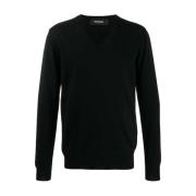 Dsquared2 Svart Textil T-Shirt Pullover Black, Herr