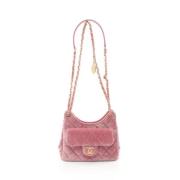 Chanel Vintage Pre-owned Canvas chanel-vskor Pink, Dam