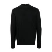 Giorgio Armani Elegant Svart Herr Sweatshirt Black, Herr