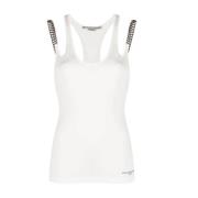 Stella McCartney Vit Kedja Toppkläder Aw23 White, Dam