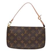 Louis Vuitton Vintage Pre-owned Canvas louis-vuitton-vskor Brown, Dam