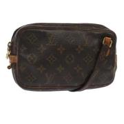 Louis Vuitton Vintage Pre-owned Canvas louis-vuitton-vskor Brown, Dam