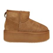 Emu Platform Chestnut Skor Brown, Dam