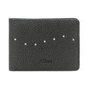 Dime Mtl Studded Läder Plånbok Black, Unisex