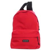 Balenciaga Vintage Pre-owned Tyg ryggsckar Red, Dam