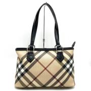 Burberry Vintage Pre-owned Canvas totevskor Beige, Dam