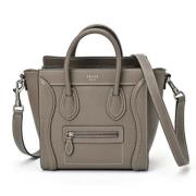 Celine Vintage Pre-owned Laeder handvskor Gray, Dam