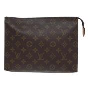 Louis Vuitton Vintage Pre-owned Canvas kuvertvskor Brown, Dam