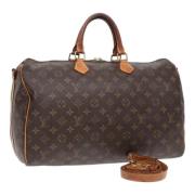 Louis Vuitton Vintage Pre-owned Canvas handvskor Brown, Dam