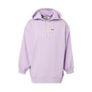 Msgm Bomullshuvtröja med logotyptryck Purple, Herr