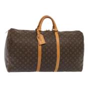 Louis Vuitton Vintage Pre-owned Canvas resvskor Brown, Dam