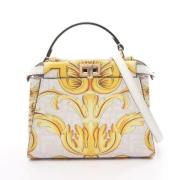 Fendi Vintage Pre-owned Laeder handvskor White, Dam