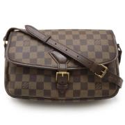 Louis Vuitton Vintage Pre-owned Canvas crossbodyvskor Brown, Dam