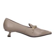 Emanuelle Vee Med klack beige Beige, Dam