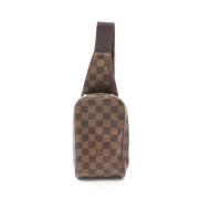 Louis Vuitton Vintage Pre-owned Canvas louis-vuitton-vskor Brown, Dam