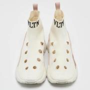 Valentino Vintage Pre-owned Tyg sneakers White, Dam