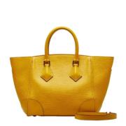 Louis Vuitton Vintage Pre-owned Laeder handvskor Yellow, Dam