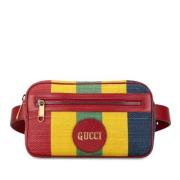 Gucci Vintage Pre-owned Canvas gucci-vskor Red, Dam