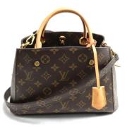 Louis Vuitton Vintage Pre-owned Canvas louis-vuitton-vskor Brown, Dam