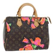 Louis Vuitton Vintage Pre-owned Canvas handvskor Brown, Dam