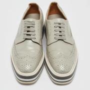 Prada Vintage Pre-owned Laeder sneakers Gray, Dam